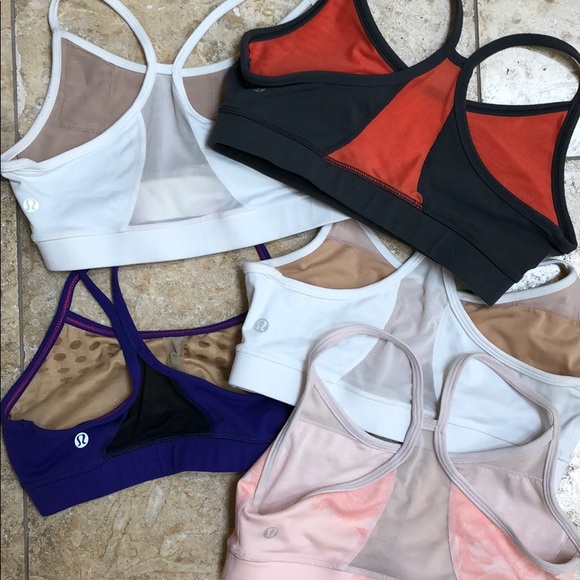 Assorted Lululemon Flow Y Bras - SIZE 4s - Picture 2 of 2